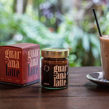 Vallentine & Co Guaraná Latte coffee alternative with latte drink