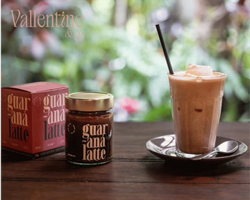 Iced Vallentine & Co Guaraná Latte coffee alternative