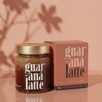 Vallentine & Co Guaraná Latte jar and box